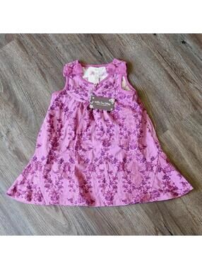 Nwt Matilda Jane Purple Floral Dress Size 4 Girls